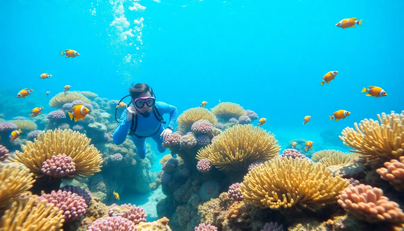 diving in the safukip sea